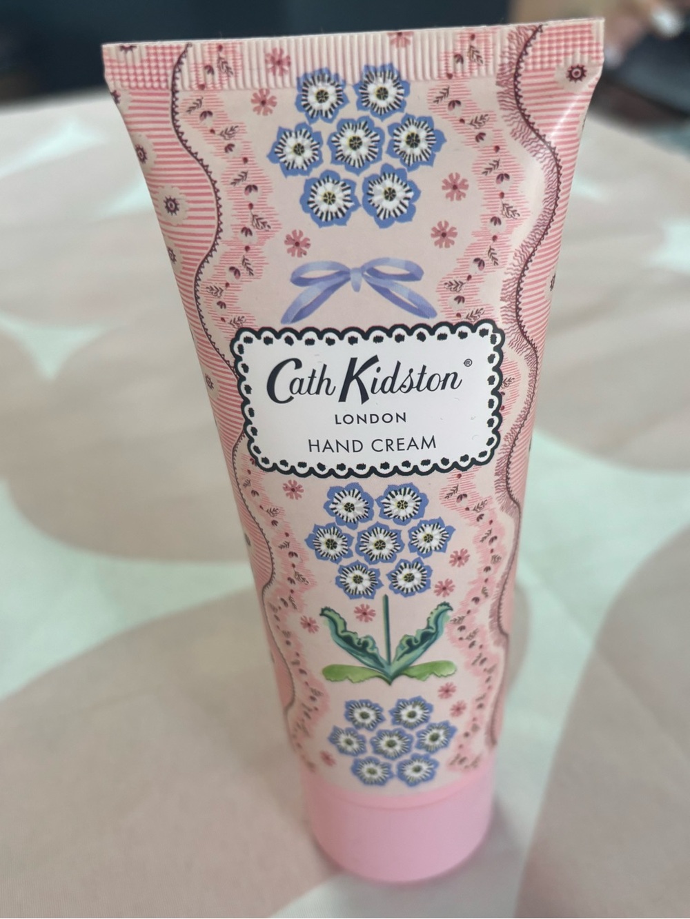 Cath Kidston Pink Floral Hand Cream Tube